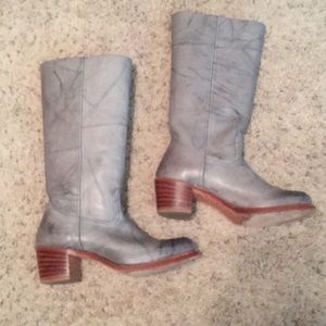 Frye grey Campus Riding Boot